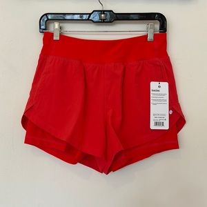 Red Layer 8 Short with inner brief in Size S